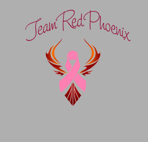 Join Team Red Phoenix! shirt design - zoomed