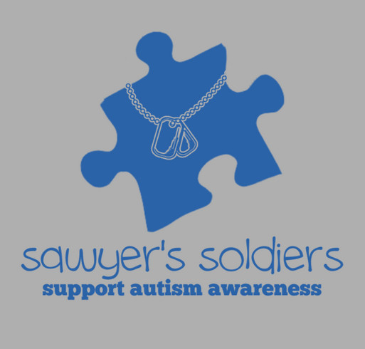 Sawyer's Soldiers shirt design - zoomed