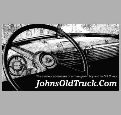 John's Old Truck Coast to Coast: In Memory of Mom shirt design - zoomed