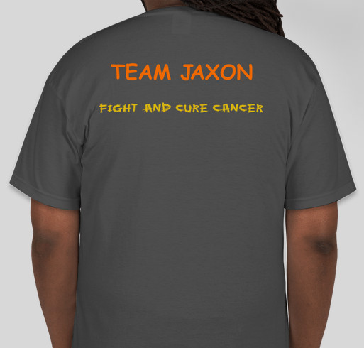 Help Jax KIck Cancers Ass Fundraiser - unisex shirt design - back