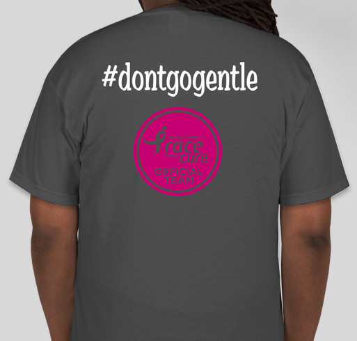 Team Rage Fundraiser - unisex shirt design - back