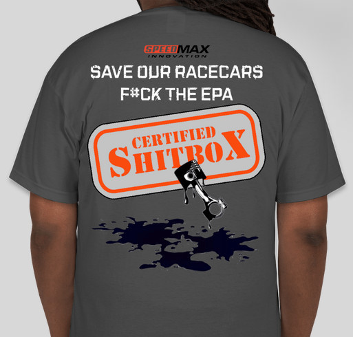 Help me start my new performance shop and support racing! Fundraiser - unisex shirt design - back