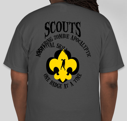 Pack 165 Cub Scouts Fundraiser - unisex shirt design - back