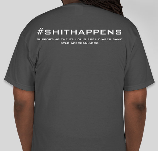 DADs - Dudes Against Diaperneed Fundraiser - unisex shirt design - back