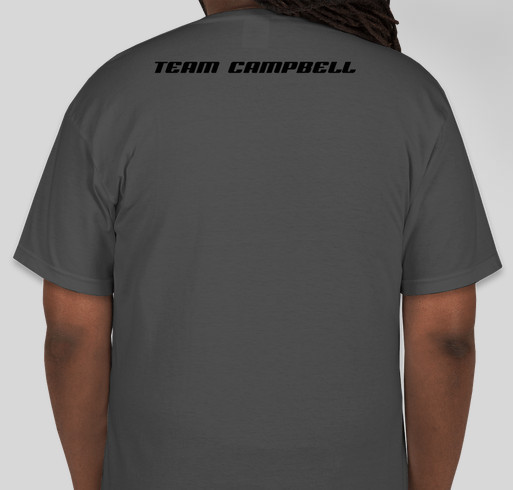 TEAM CAMPBELL Fundraiser - unisex shirt design - back
