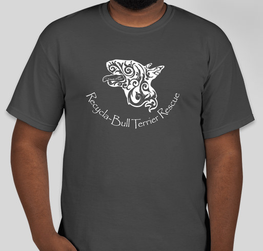 Recycla-Bull Terrier Rescue Fundraiser - unisex shirt design - front