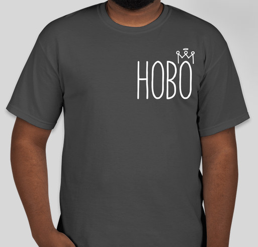 Help HOBO's Art! Fundraiser - unisex shirt design - front