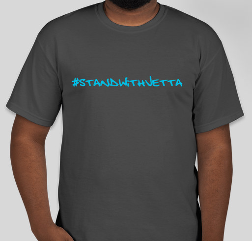 standwithjetta Fundraiser - unisex shirt design - front