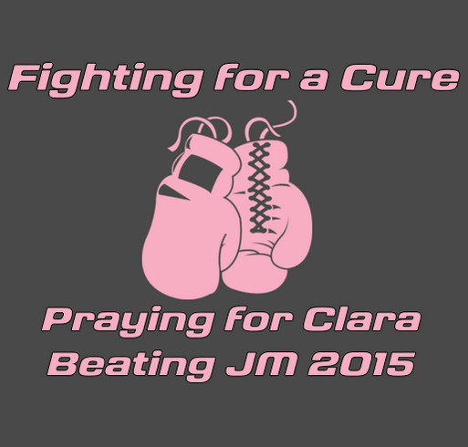 Clara Fighting JM shirt design - zoomed
