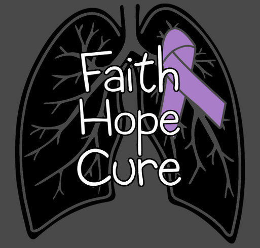 Faith Hope Cure shirt design - zoomed