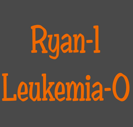 Support Ryan Kallman's Fight Against Leukemia shirt design - zoomed