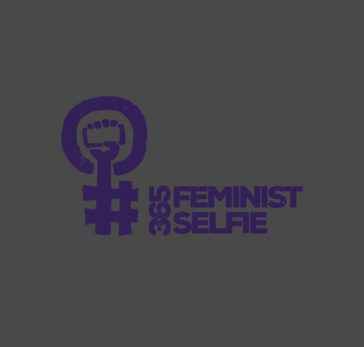 #365FeministSelfie Midwest Conference shirt design - zoomed