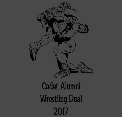 Cadet Wrestling Booster, Iowa Falls shirt design - zoomed
