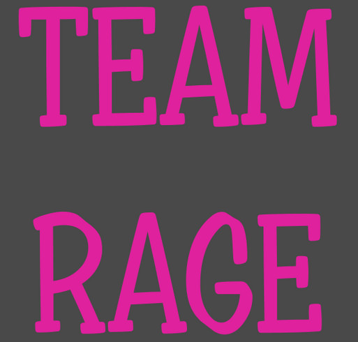Team Rage shirt design - zoomed