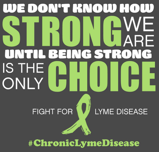 Show your support for Lyme Disease and spread awareness! shirt design - zoomed