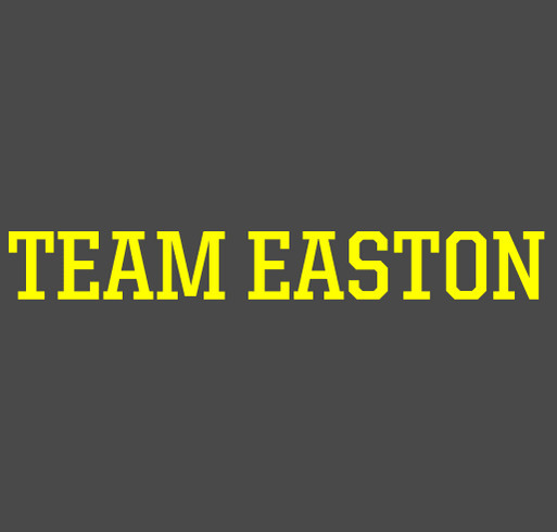 GO GRAY IN MAY FOR TEAM EASTON! shirt design - zoomed