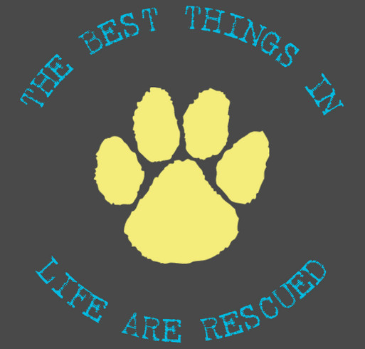 RESCUE ON shirt design - zoomed