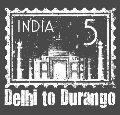 Delhi to Durango shirt design - zoomed