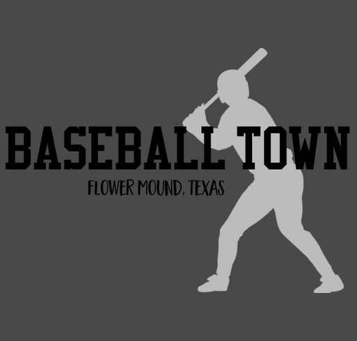 Baseball Town shirt design - zoomed