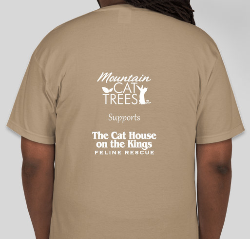 Support The Cat House on the Kings Fundraiser - unisex shirt design - back