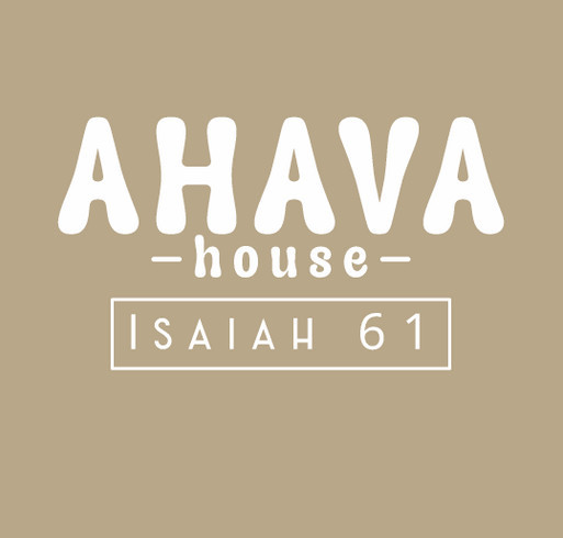 Ahava House T-shirt Fundraiser shirt design - zoomed