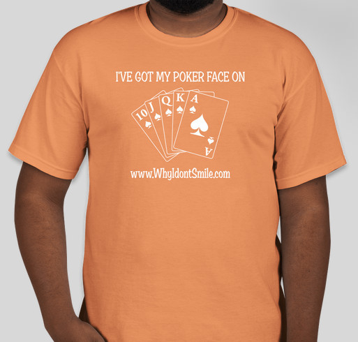 Moebius Syndrome Summer Awareness Fundraiser - unisex shirt design - front
