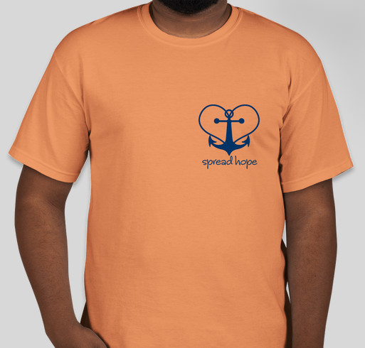 Spread Hope for Haiti 2015 Tshirt Fundraiser Fundraiser - unisex shirt design - front