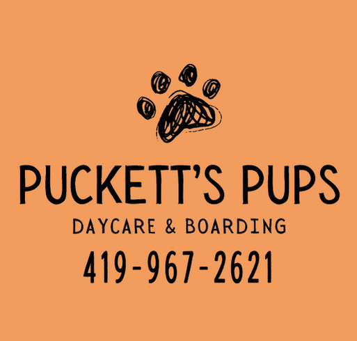 Puckett's Pups Spring T-Shirt Sale shirt design - zoomed