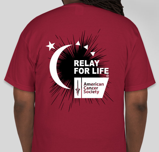 Broad Run High School Anime Club Relay For Life Booth Fundraiser - unisex shirt design - back