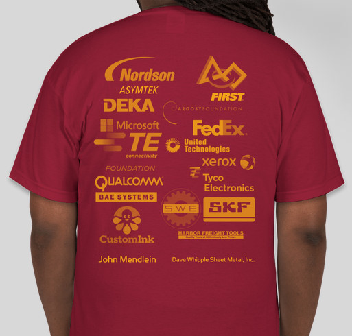 First Robotics #Team 5137 Shirt Fundraiser Fundraiser - unisex shirt design - back