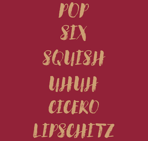 Chicago the Musical shirt design - zoomed