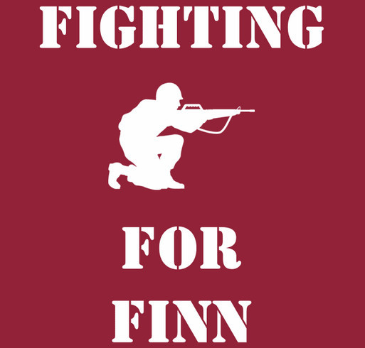 Fighting For Finn shirt design - zoomed