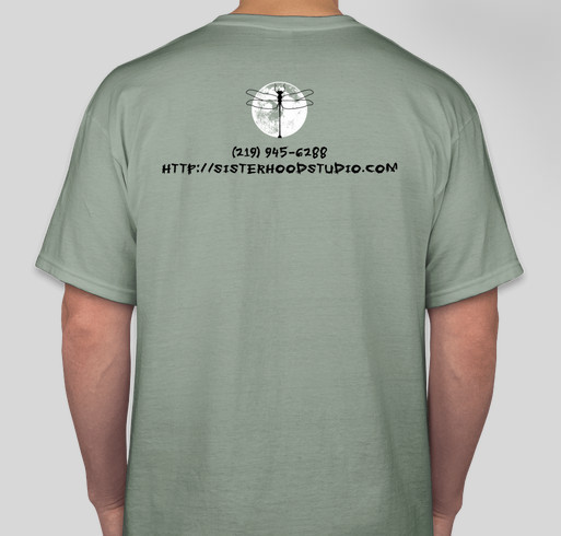 Reiki fundraiser Fundraiser - unisex shirt design - back