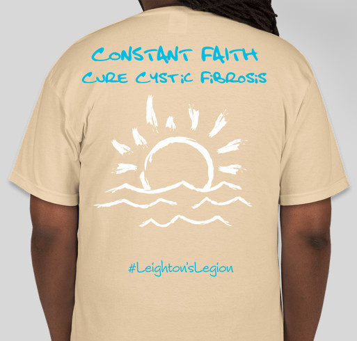 Leighton's Legion 2 Fundraiser - unisex shirt design - back
