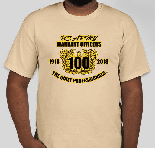 Army Warrant Officer 100th Anniversary T-Shirt Fundraiser - unisex shirt design - front
