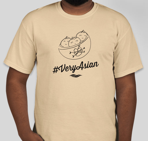 #VeryAsian: Support AAPI mental health Fundraiser - unisex shirt design - front