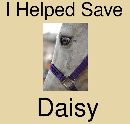 Help Save Daisy! shirt design - zoomed