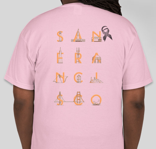 Brain Tumor Awareness Walk 2016 Fundraiser - unisex shirt design - back