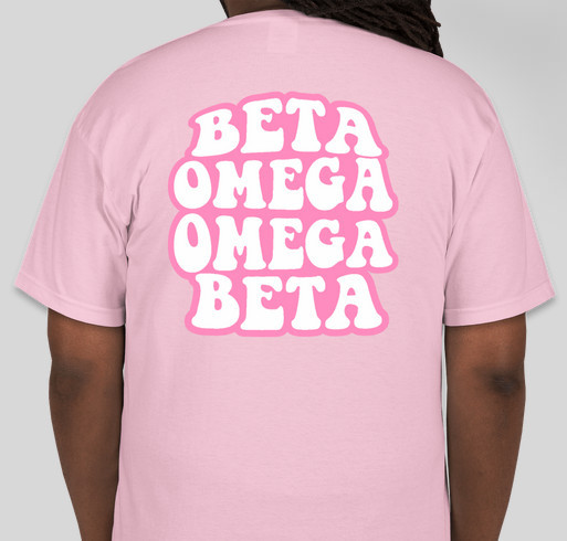 ΒΩΩΒ's for Boobs Fundraiser - unisex shirt design - back
