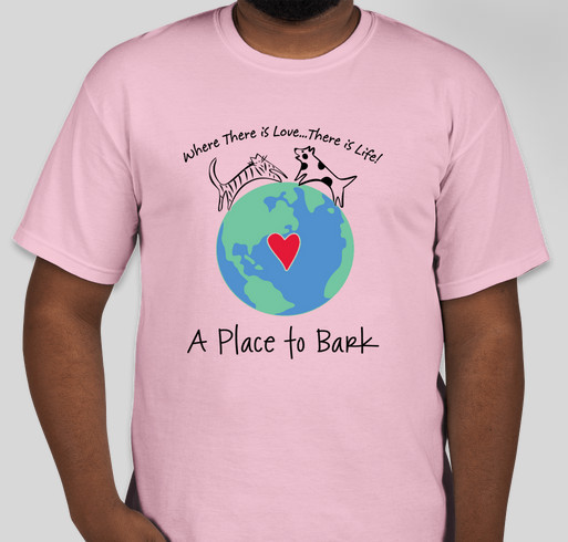 A Place To Bark - July 2015 Fundraiser - unisex shirt design - small