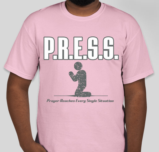 The P.R.E.S.S. Movement Fundraiser - unisex shirt design - front