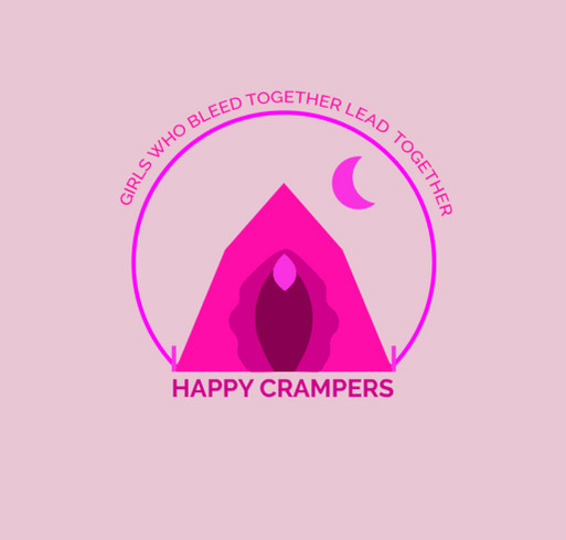 Happy Crampers for Camions of Care shirt design - zoomed