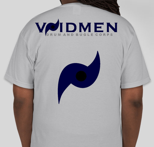 Voidmen Drum and Bugle Corps Equipment Fundraiser Fundraiser - unisex shirt design - back