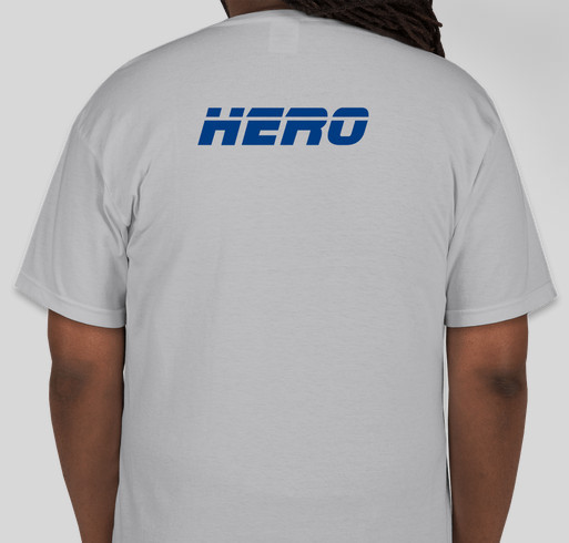 Excelsior's Heroes Fundraiser - unisex shirt design - back