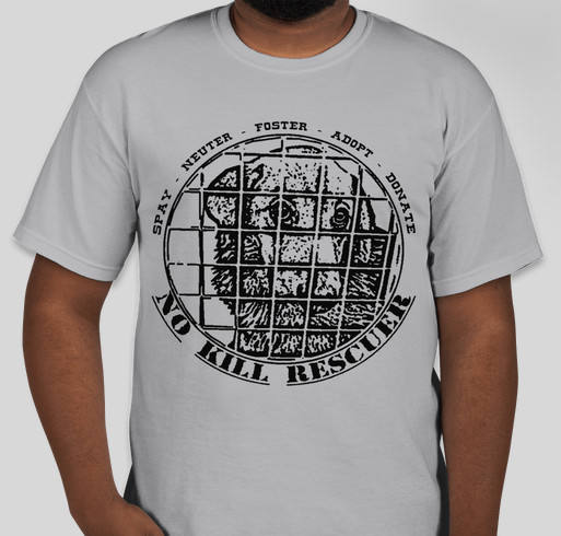 No Kill Rescuer Fundraiser - unisex shirt design - front