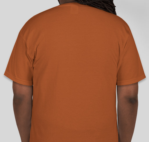#TeamAndy Fundraiser - unisex shirt design - back