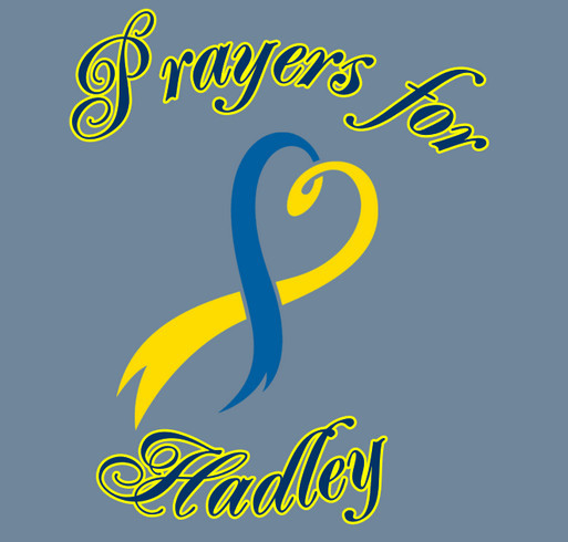 Prayers for Hadley shirt design - zoomed