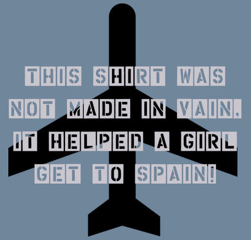 Spain Study Abroad!! shirt design - zoomed