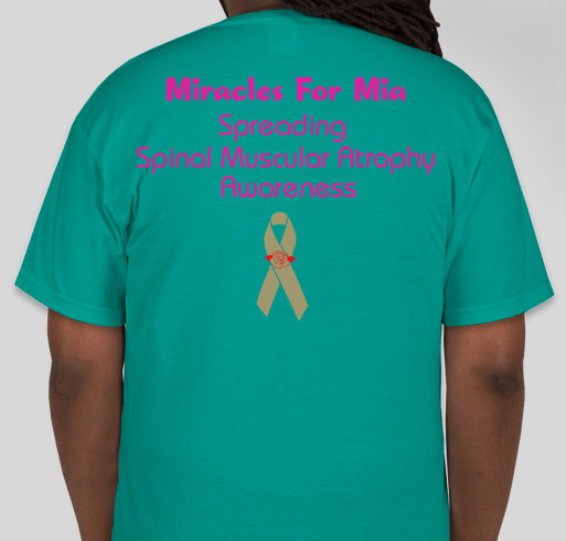 Help us stay afloat while Mia gets her Tracheostomy! Fundraiser - unisex shirt design - back
