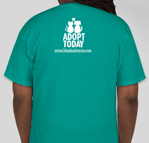 Best Friends Animal Rescue Fundraiser Fundraiser - unisex shirt design - back